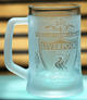 Пивной бокал 670 мл Liverpool с гравировкой подарок для фаната ФК Ливерпуль футбольная кружка - изображение 2