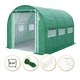 Садова теплиця парник LEOBRO Garden 6м2 2x3м Green Mosquito Door (LB-G108-GRN) - зображення 1