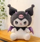 М'яка іграшка Hello Kitty Kuromi, Хеллоу Кітті Куромі з крильцями та ріжками 50 см - зображення 2