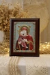 Икона Божьей Матери Владимирская (PD 255) 13.5x17.5 см - изображение 1