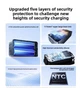 Зовнішній акумулятор (павербанк) UGREEN Nano 55w 10000mAh з кабелем для швидкої зарядки та Smart дисплеєм - зображення 6