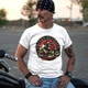 Футболка унісекс Harley Davidson (Motorcycles 03 wht) 3XL білий - зображення 1