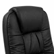 Офисное, компьютерное кресло Infinito Premium Comfort Black с механизмом качания TILT и хромированной крестовиной (до 120 кг) - изображение 9
