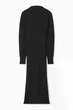 Сукня жіноча COS open-back ribbed-knit dress 1211704001 S Чорний - изображение 5