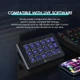 Мини-клавиатура консольная панель AJAZZ AKP153 Stream Controller, Studio Deck, 15 макропрограммированных клавиш, действия в программах и SoftwarSe, таких как OBS, Twitch, YouTube и т.д., для потоковой передачи, игр, работы с Mac и ПК, Black - изображение 4
