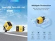 Зарядний пристрій ASOMETECH CH009-H01 35Wmax GAN (PD3.0, QC3.0) порти USB + TypeC Yellow (43679) - зображення 5