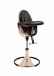Стілець для годування Bloom Fresco Rose Gold вкладиш еко-шкіра Midnight black, U10515-GRB\E10516-MBL - зображення 1