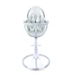 Стілець для годування Bloom Fresco Silver вкладиш еко-шкіра Lunar silver, E10535-S\E10516-LSL - зображення 3