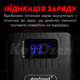 Повербанк умб 40000 mAh Andowl power bank Q-CD701X2 павербанк з usb ліхтариком для телефону роутера зовнішній портативний акумулятор з дисплеєм повербанки великої ємності червоно чорний - зображення 4