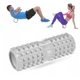 Массажный ролик Gymtek 33x10 5 см серый для йоги фитнеса компактный - изображение 1