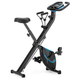 Велотренажер складной Gymtek FX600 Blue с эспандерами до 120 кг - изображение 6