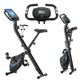 Велотренажер складной Gymtek FX600 Blue с эспандерами до 120 кг - изображение 13