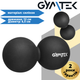 Массажный мяч Gymtek 63 мм двойной черный DuoBall дуоболл для спины шеи - изображение 5