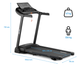 Беговая дорожка Gymtek XT580: Электрическая, 3 л.с., 14 км/ч, Cloud Cushion, Наклон 3 уровня, 15 программ. До 130 кг, Складная для дома, Bluetooth - изображение 12