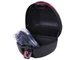 Кофр (багажник) для мотоцикла задний TT AGRO MOTO YM-0830 (V-30L) 41×41×32 черный с красным - изображение 3