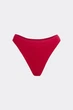 Трусы бразилиана женские бесшовные Giulia BRASILIAN BRIEFS COLOR L/XL Bordo-winterberry, эластичные трусики из микрофибры - изображение 2