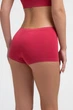 Безшовні жіночі труси шортики Giulia BOXER BRIEFS COLOR S/M Bordo-winterberry, трусики з мікрофібри - зображення 4
