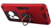 Чехол Armored Force для Infinix HOT 40I (X6528B) противоударный с подставкой кольцо красный - изображение 4