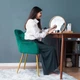 Стул в скандинавском стиле с мягкой обивкой DSF-316 Green - изображение 9