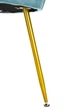 Стул в скандинавском стиле с мягкой обивкой DSF-316 Blue - изображение 10
