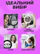 Кольцевая светодиодная LED-лампа диаметром 36 см с тремя держателями для смартфона и пультом ДУ (без штатива) - изображение 7