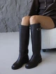 Женские зимние сапоги трубы INTER SHOES 1937-25 Черные 40 (26 см) - изображение 2