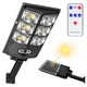 Уличный фонарь на солнечной батарее с пультом 180 LED, W789A-3 / Светильник по датчику движения - изображение 1