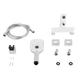 Змішувач для ванни Qtap Gemini (з душовим гарнітуром) QTGEM259CRW45683 Chrome/White - зображення 6