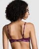 Комплект білизни Victoria’s Secret Push-up Бордовий 34D-L - изображение 3
