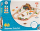 Дерев'яний залізничний набір  Bigjigs Rail Dinosaurs 49 елементів (0691621090350) - зображення 1