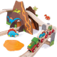 Дерев'яний залізничний набір  Bigjigs Rail Dinosaurs 49 елементів (0691621090350) - зображення 4