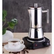 Гейзерна кавоварка Easyworkz diego moka pot з нержавіючої сталі на 6 чашок (М10850302) - изображение 2
