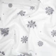 Наволочка Cosas SNOWFLAKES SILVER Фланель 50x70 см (4822052474099) - зображення 4