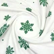 Наволочка Cosas SNOWFLAKES EVERGREEN Фланель 50x70 см (4822052474068) - зображення 3