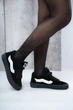 Кеды женские Fashion черные зимние на меху 346874_40 (25.5 см) - изображение 2