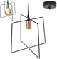 Lampa wisząca AM63 569041 metalowa 21 cm Czarno-złota (8719987224539) - obraz 1
