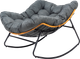Fotel bujany Hedo Skandynawski kokon XL Szary 100028 (5904041164453) - obraz 5