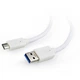 Дата кабель USB 3.0 AM to Type-C 0.1m Cablexpert (CCP-USB3-AMCM-W-0.1M) - зображення 1