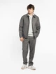 Бомбер чоловічий з відкладним коміром сірий вовняний Arber Bomber Jacket KR78.St 60 зріст 5 сірий (M08.16.12.531) - изображение 2