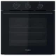 Духовий шафа Whirlpool електричний, 71л, A, конвекція, чорний - зображення 2
