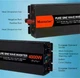 Потужний Інвертор Moexsiac 4000W, 24V, 220V 50Hz чиста синусоїда (розетка EU) для котла - изображение 3