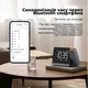 Проекционный будильник Home Selection с Bluetooth, ночником и датчиком температуры — LED-часы с проекцией времени - изображение 7