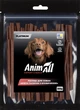 Ласощі для собак AnimAll Platinum М'ясні палички з яловичиною, 200 г (4820224504124) - зображення 1