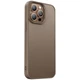 Чoхол TPU Carbon Protective with Magsafe для iPhone 14 Pro Max (Айфон 14 про макс) Coffee - зображення 1