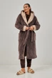 Халат BARWA garments 0383 M коричневий (2110003832152) - изображение 2