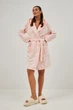 Халат BARWA garments 0227 L лапки на персиковому (2110002273956) - изображение 2