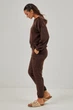 Комплект кофта+штани BARWA garments 0332/333 M темно-шоколадний (2113323332159) - изображение 2