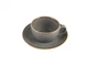 Чайная чашка с блюдцем Porland Seasons Dark Gray 222105/DG (207мл) - изображение 3