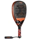 Ракетка для паделу, падел-тенниса Nox AT10 GENIUS 12K RACKET BY AGUSTIN TAPIA 2025, серая/оранжавая - изображение 2