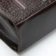 Женская кожаная сумка классическая ALEX RAI 5052 brown croco - изображение 7